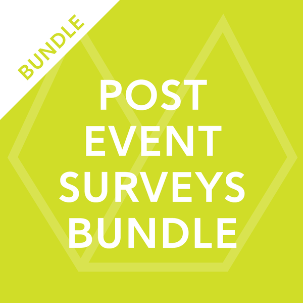 Post Event Surveys Bundle