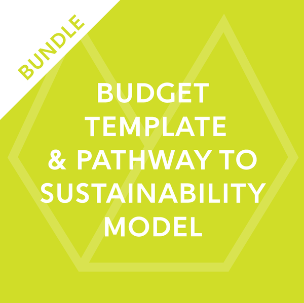 Budget Template & Pathway to Sustainability Model