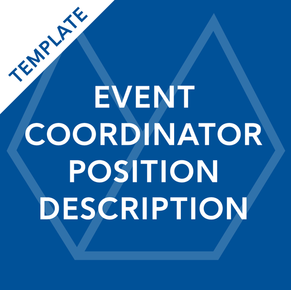 Event Coordinator Position Description
